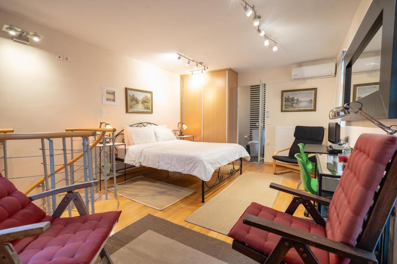Acropolis Metro St.3 Bedrοοms 6 Persons Maisonette Athén Kültér fotó